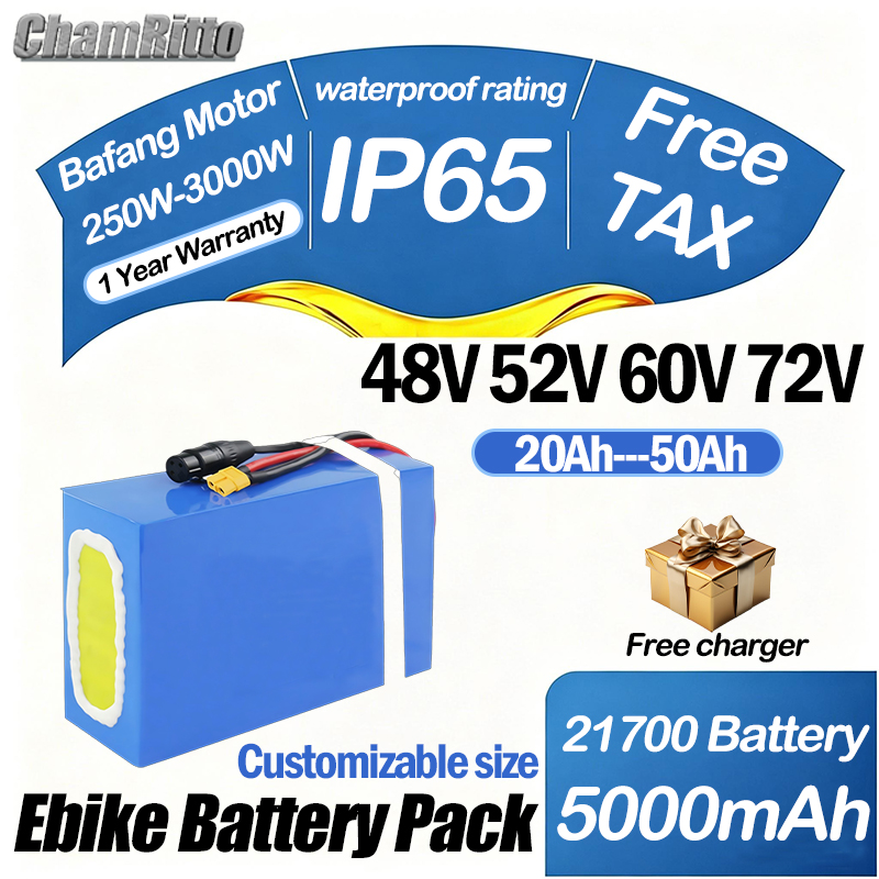 60V 30Ah 21700 Battery Pack - بطارية دراجة كهربائية 60 فولت 72