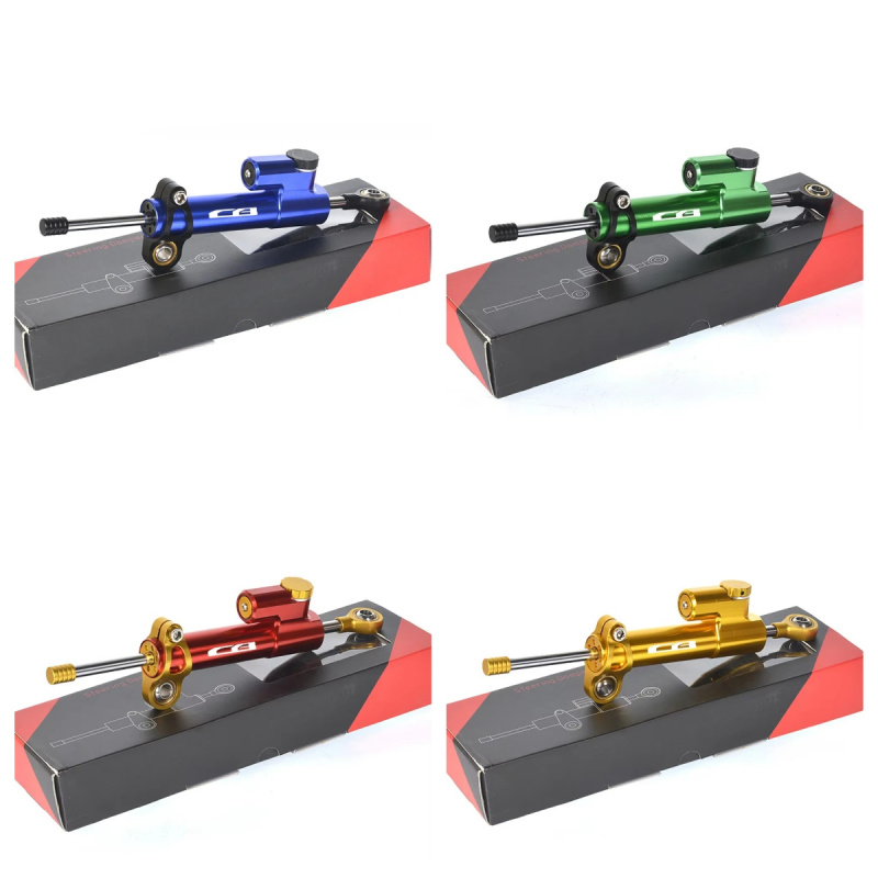Steering Damper Stabilizer Kit Cnc - طقم تثبيت ممتص صدمات التوجيه القابل