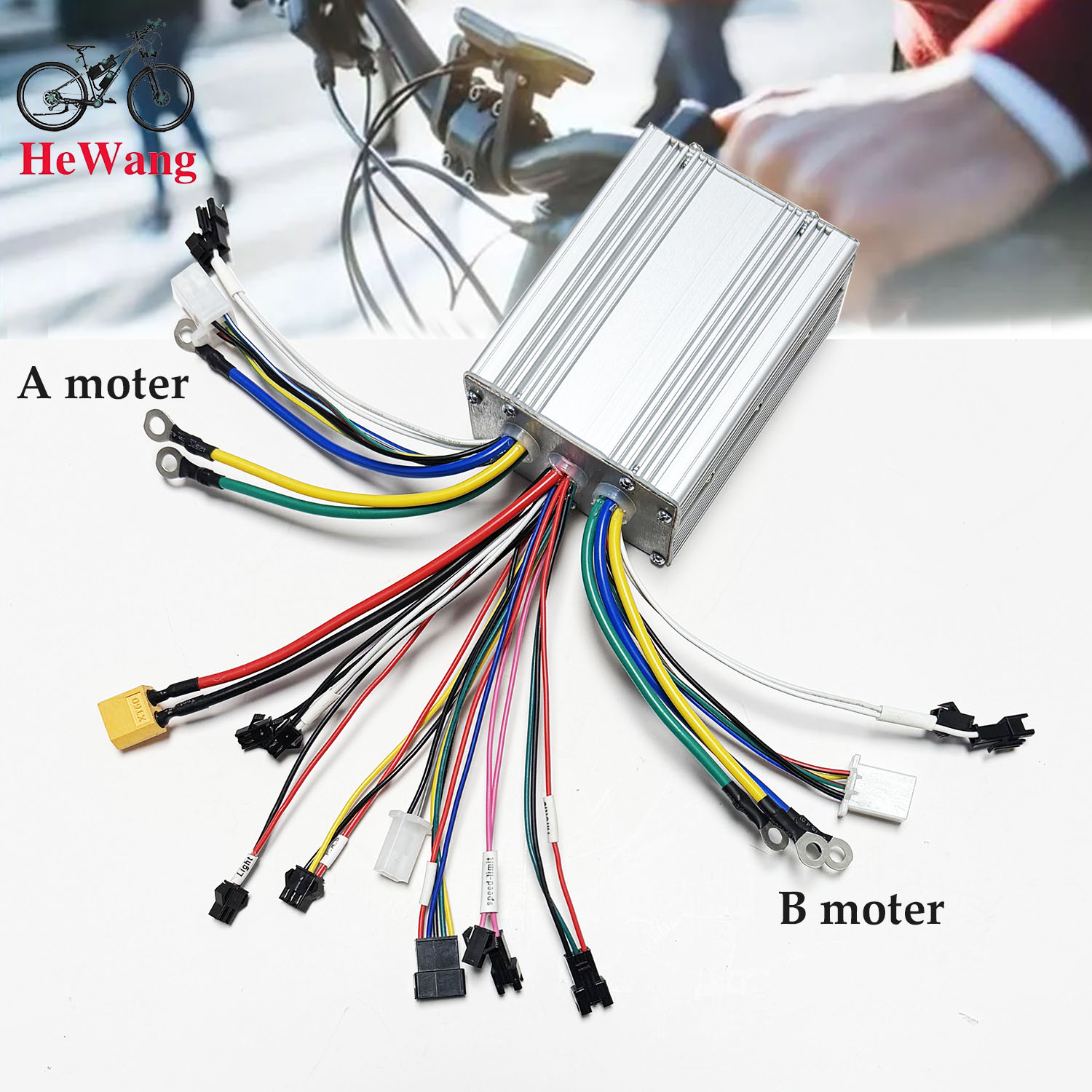 72V 45A Dual Controller - وحدة تحكم BLDC 36V 48V 52V
