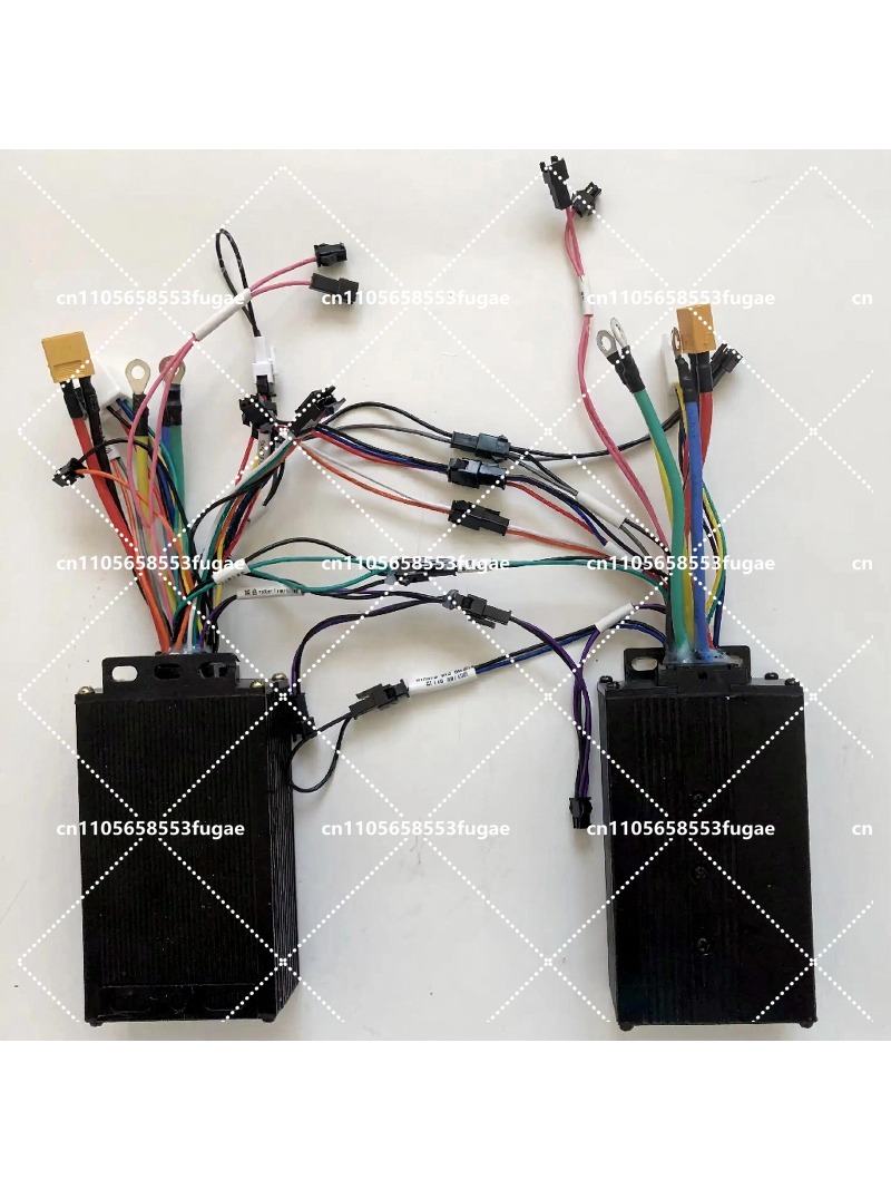 وحدة تحكم ثنائية الدفع بموجة ج - مراجعة 72V 45A Dual Controller وسعره