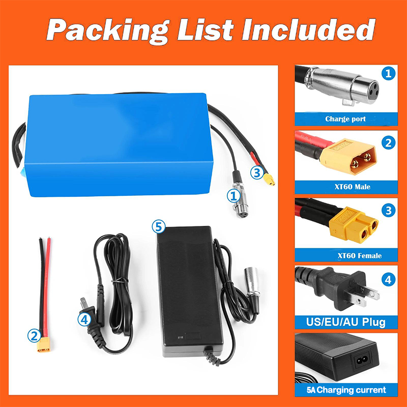 دراجة كهربائية ببطارية ليثيوم  - مراجعة 60V 30Ah 21700 Battery Pack وسعره
