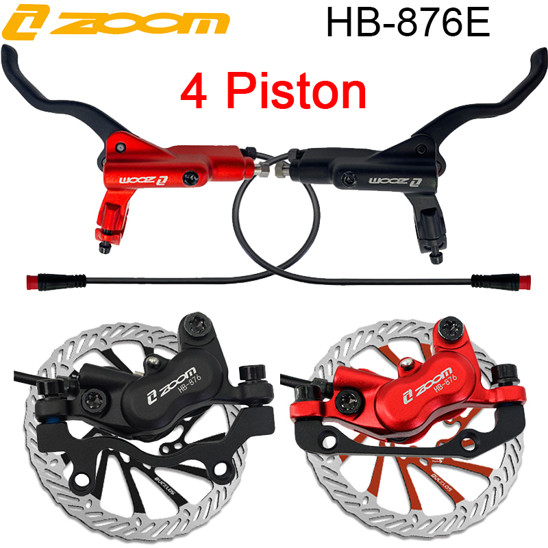 مجموعة فرامل قرصية كهربائية ZO - مراجعة Zoom Hydraulic Brake 4 Piston E-Scooter وسعره