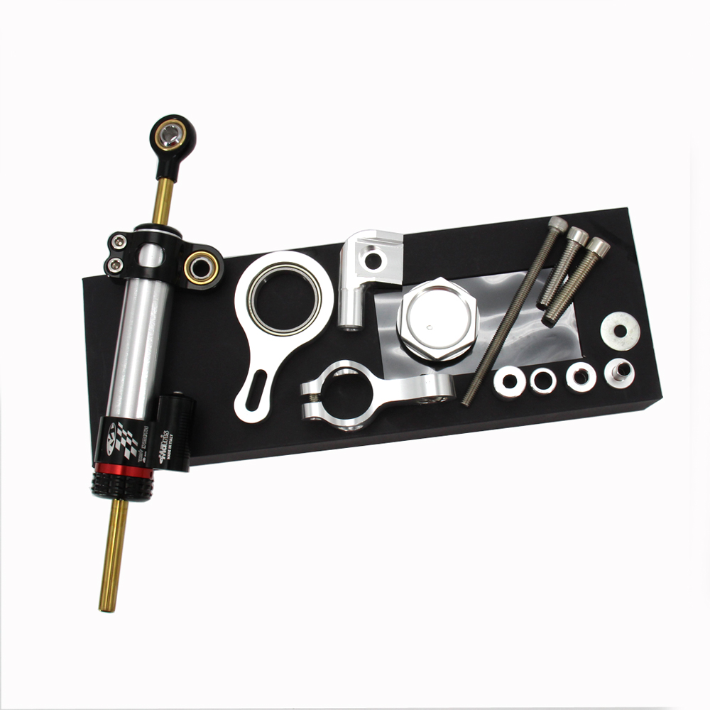 حامل مثبت توجيه قابل للتعديل م - مراجعة Steering Damper Stabilizer Kit Cnc وسعره