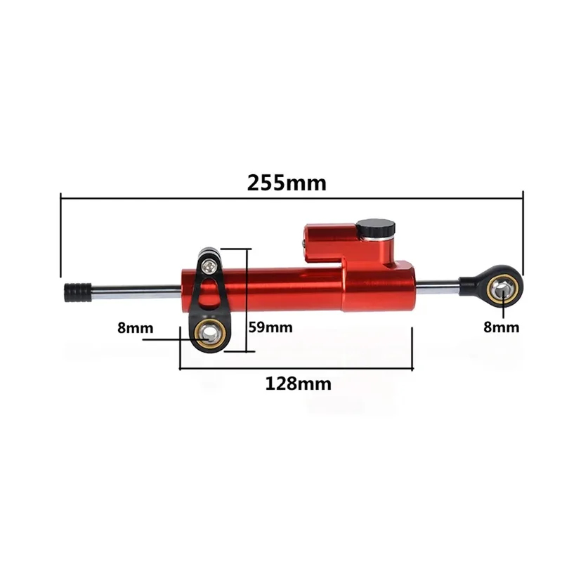 طقم تثبيت ممتص صدمات التوجيه ا - مراجعة Steering Damper Stabilizer Kit Cnc وسعره