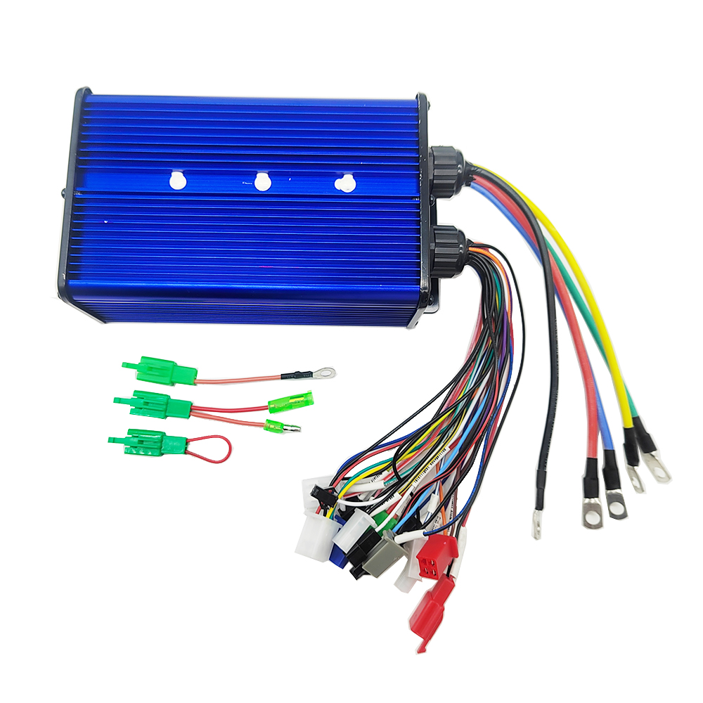36 فولت 48 فولت 60 فولت 72 فول - مراجعة 72V 45A Dual Controller وسعره