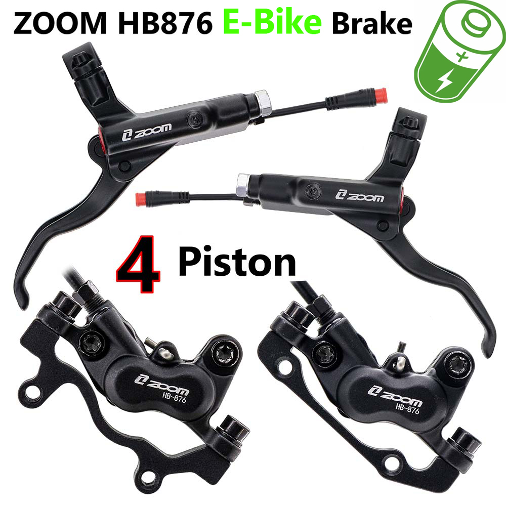 ZOOM HB-876E E-Bike 4-Piston ا - مراجعة Zoom Hydraulic Brake 4 Piston E-Scooter وسعره