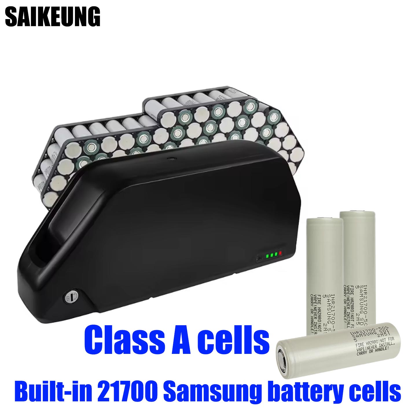 بطارية دراجة كهربائية 48 فولت  - مراجعة 60V 30Ah 21700 Battery Pack وسعره