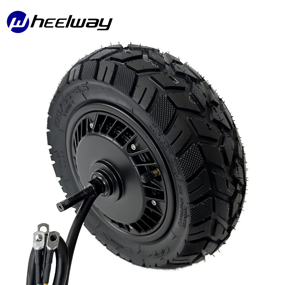عجلة دراجة كهربائية بمحرك BLDC - مراجعة 11 Inch 72V 3500W Motor Wheel وسعره