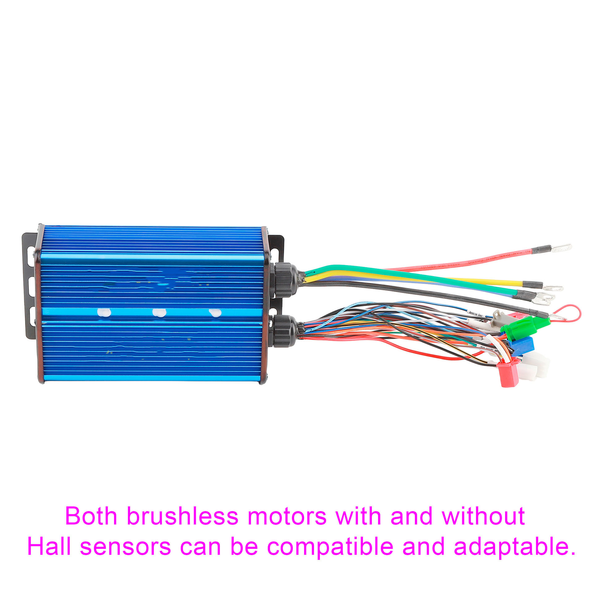 تيار مستمر وحدة تحكم في محرك ا - مراجعة 72V 45A Dual Controller وسعره
