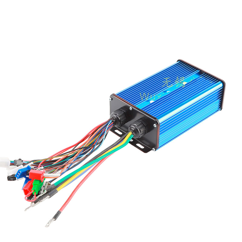 تيار مستمر وحدة تحكم في محرك ا - مراجعة 72V 45A Dual Controller وسعره