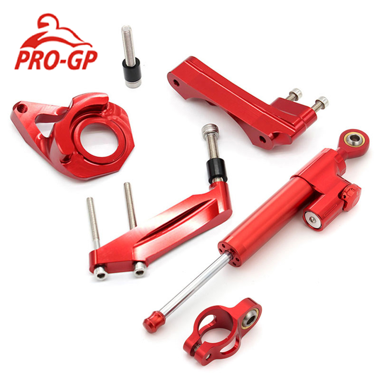 CNC الألومنيوم دراجة نارية الت - مراجعة Steering Damper Stabilizer Kit Cnc وسعره