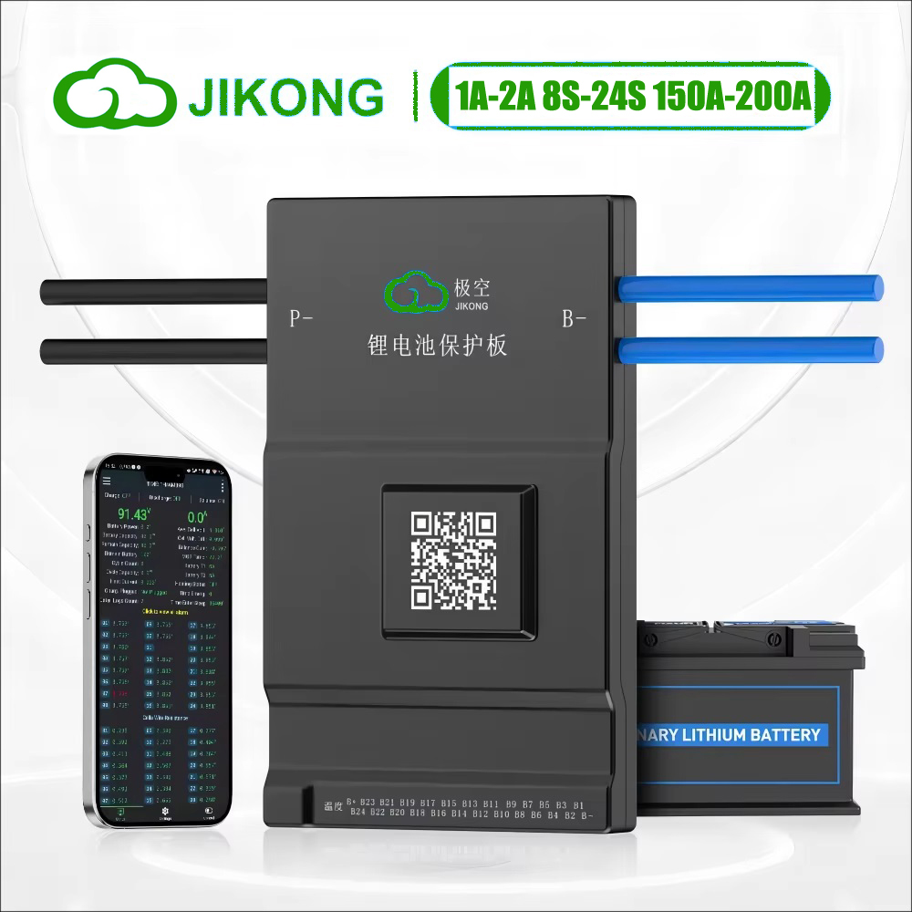 نظام إدارة البطارية JK BMS مع  - مراجعة Smart Bms 20S 72V 150A Bluetooth وسعره