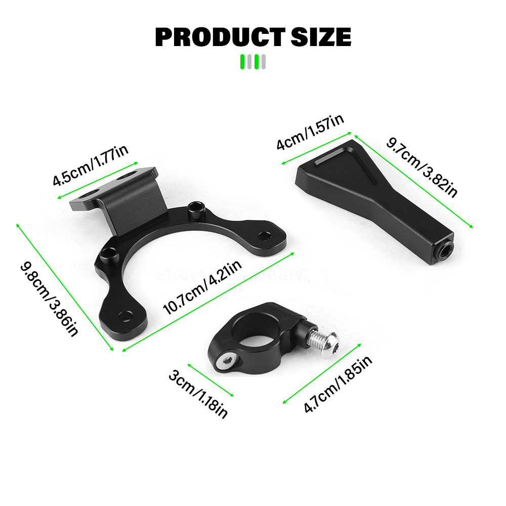 طقم تثبيت ممتص صدمات التوجيه ا - مراجعة Steering Damper Stabilizer Kit Cnc وسعره