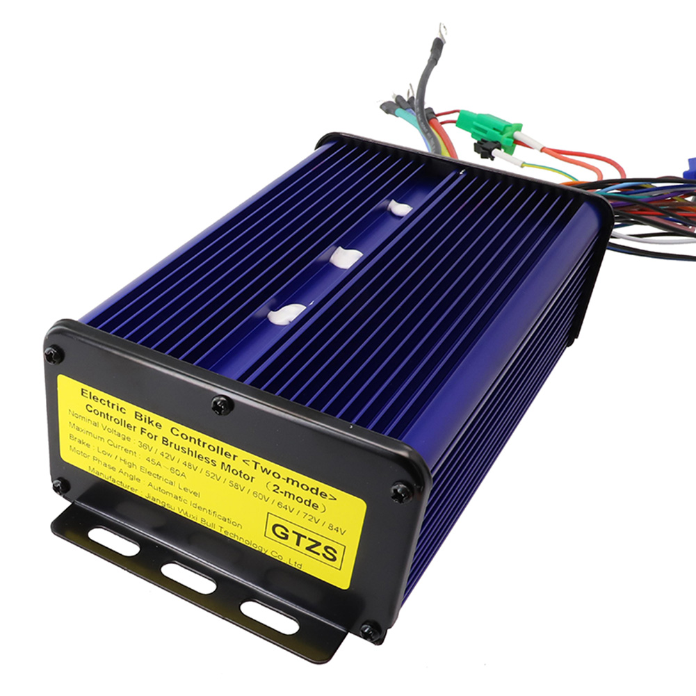 36 فولت 48 فولت 60 فولت 72 فول - مراجعة 72V 45A Dual Controller وسعره