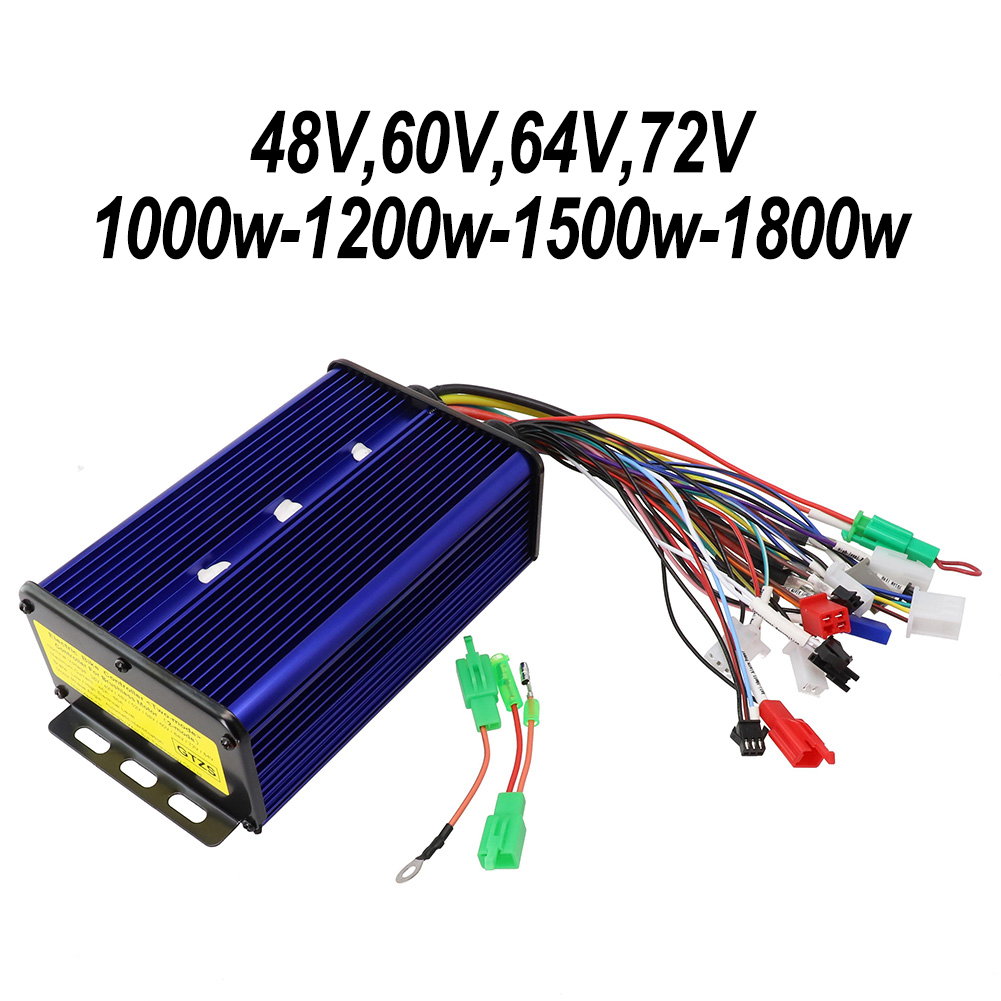 36 فولت 48 فولت 60 فولت 72 فول - مراجعة 72V 45A Dual Controller وسعره