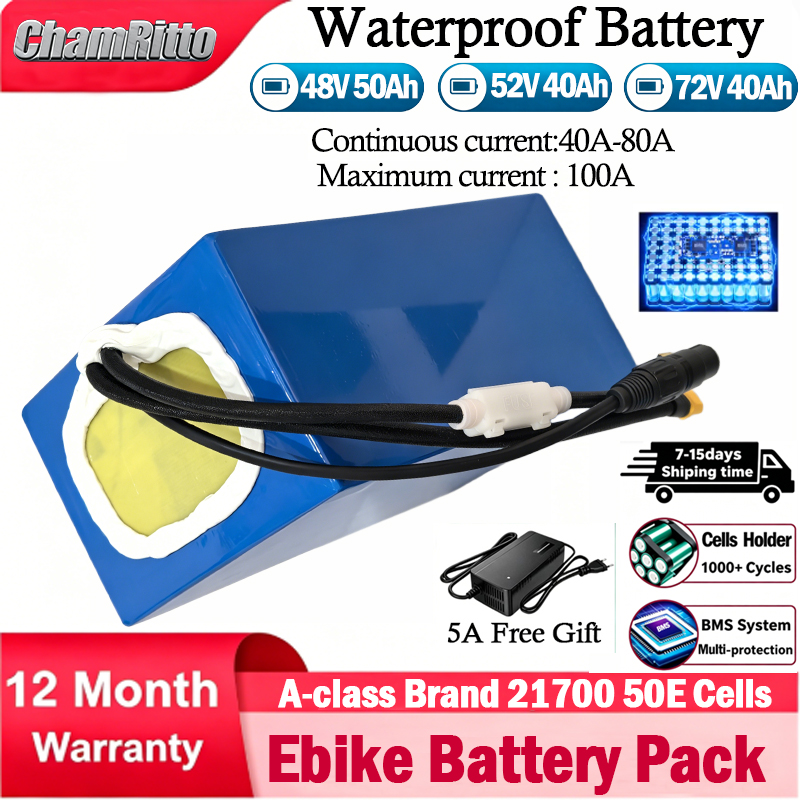 بطارية دراجة كهربائية 21700 سك - مراجعة 60V 30Ah 21700 Battery Pack وسعره