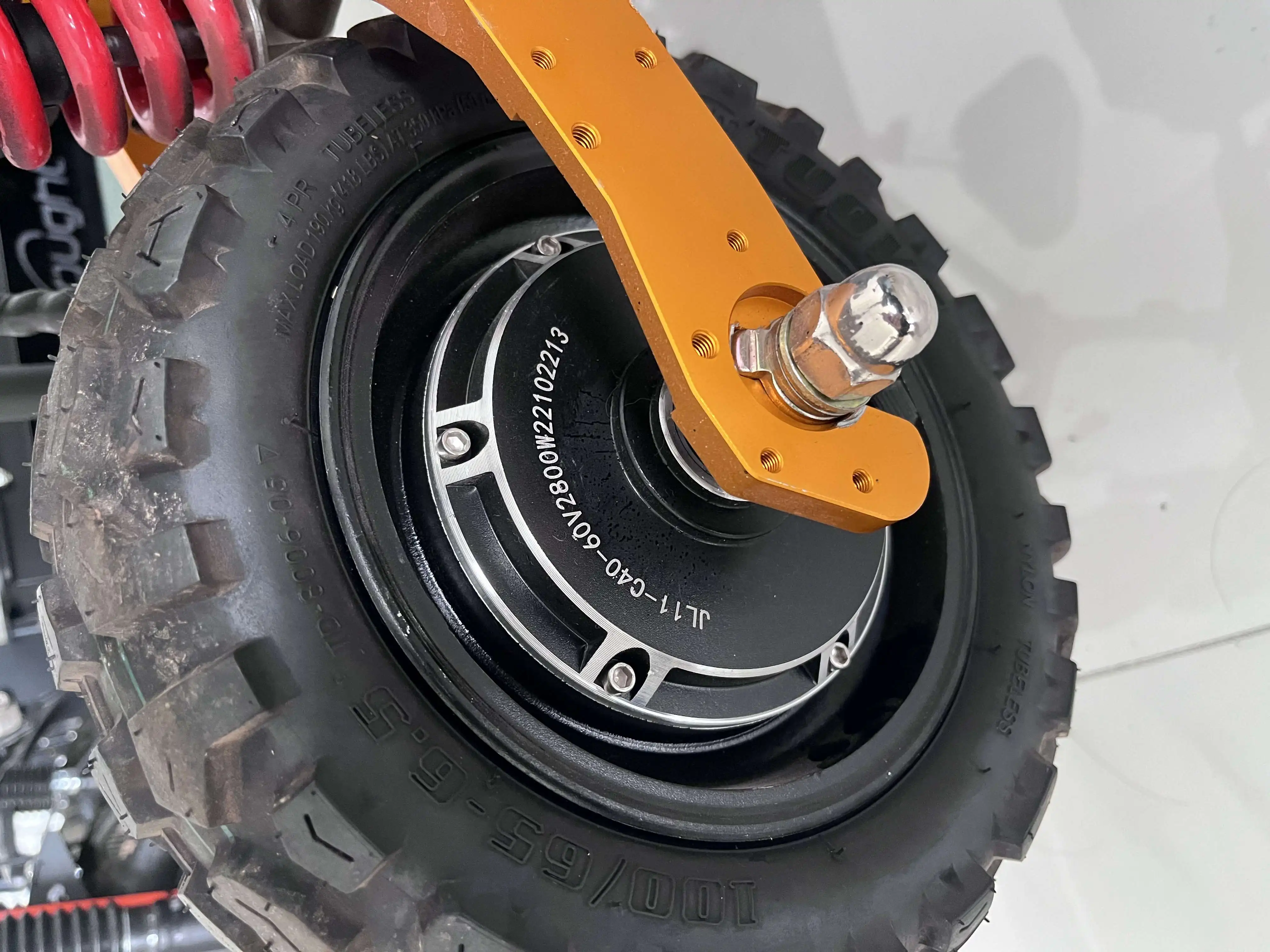 JL 60V 2800W 3000W 3500W 4000W - مراجعة 11 Inch 72V 3500W Motor Wheel وسعره
