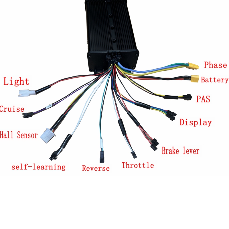 وحدة تحكم ثنائية الوضع NBpower - مراجعة 72V 45A Dual Controller وسعره