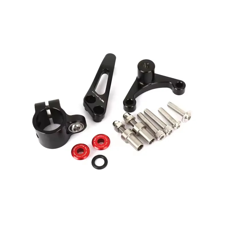 إكسسوارات الدراجات النارية لدو - مراجعة Steering Damper Stabilizer Kit Cnc وسعره