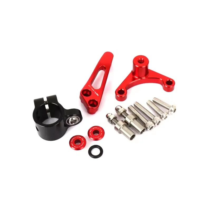 إكسسوارات الدراجات النارية لدو - مراجعة Steering Damper Stabilizer Kit Cnc وسعره