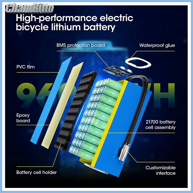 بطارية ليثيوم 48 فولت 20 أمبير - مراجعة 60V 30Ah 21700 Battery Pack وسعره