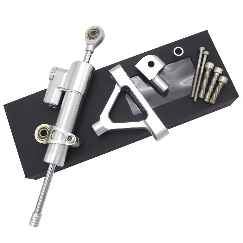 مجموعة كاملة من مثبط التوجيه C - مراجعة Steering Damper Stabilizer Kit Cnc وسعره