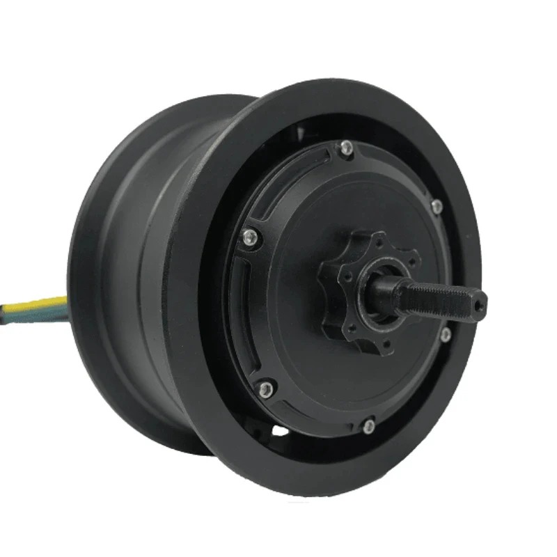 محرك محور كهربائي عالي الطاقة  - مراجعة 60V 5000W Brushless Hub Motor وسعره