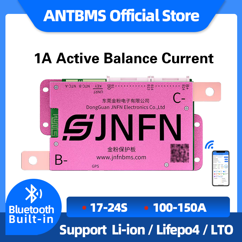 ANT BMS 1A نشط التوازن بطارية  - مراجعة Smart Bms 20S 72V 150A Bluetooth وسعره